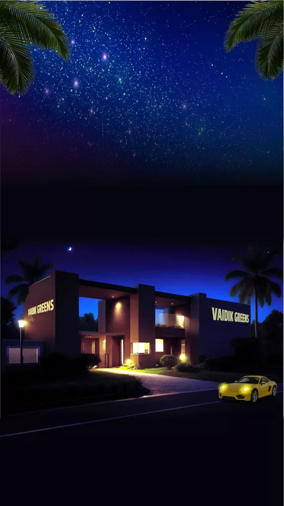 Vaidik-greens-nightview